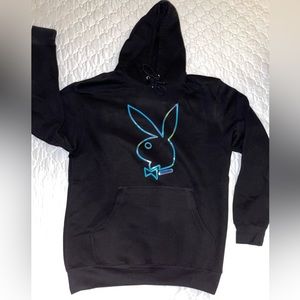 NWOT Black Playboy Hoodie